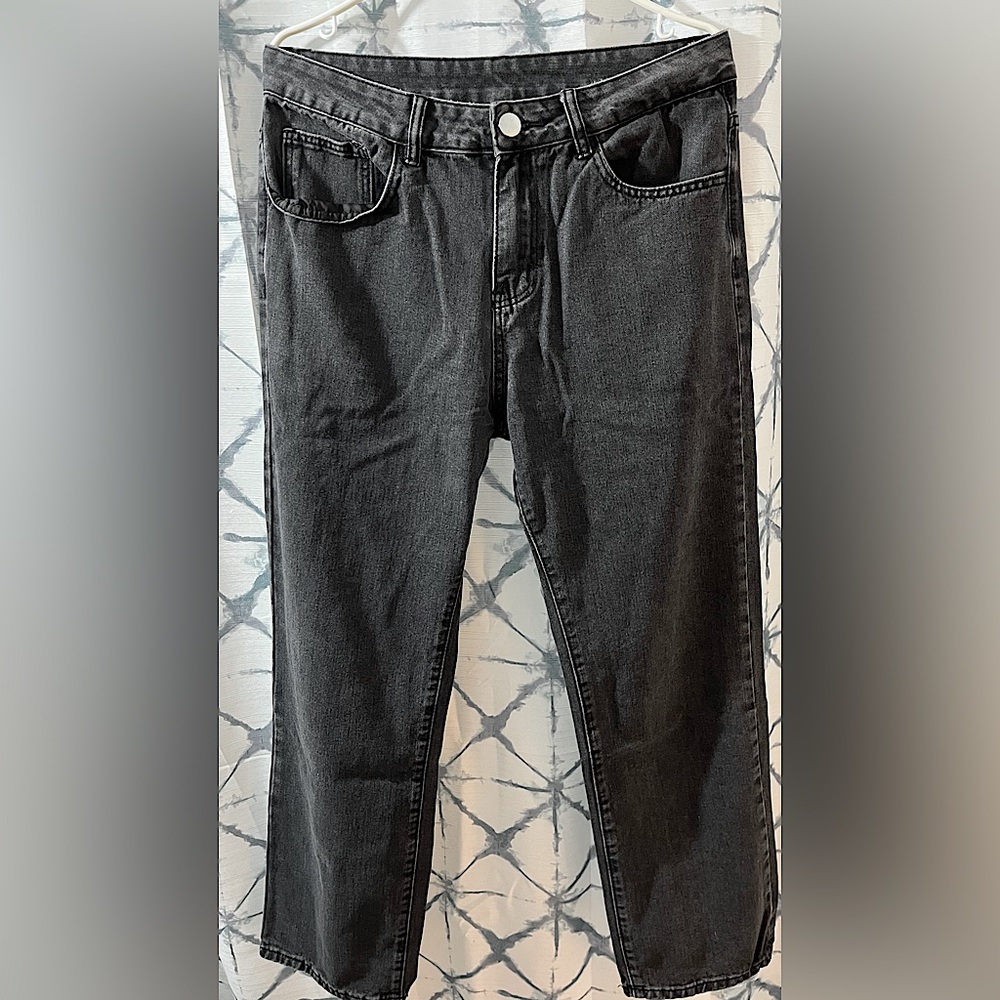 Grey/Washed Black Jeans